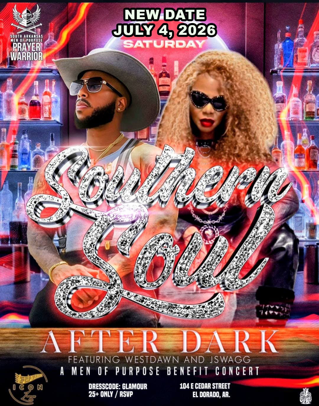 Southern Soul After Dark featuring Westdawn & JSwagg — poster 1