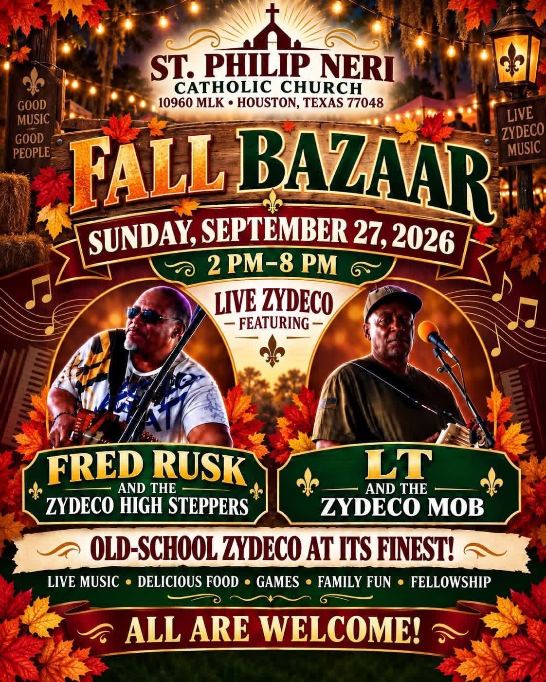 2026 St Phillip Neri Fall Bazaar — poster 1