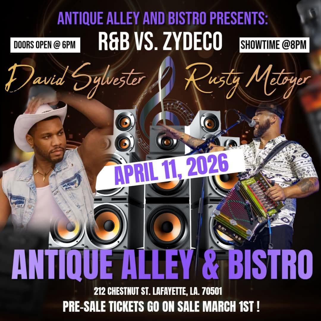 Antique Alley Present: R&B vs Zydeco — poster 1