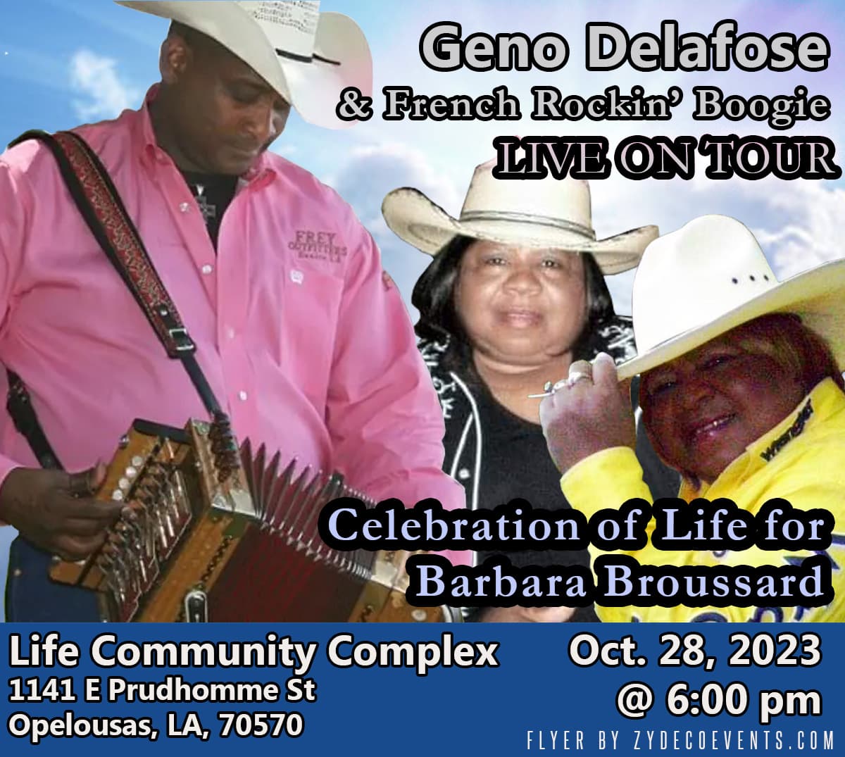 Celebration of Life for Barbara Broussard — poster 1