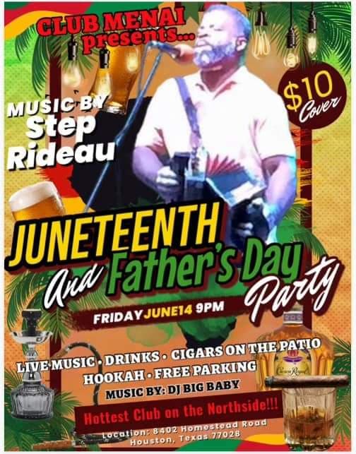 2024 Club Menai Juneteenth and Father's Day Celebration — poster 1