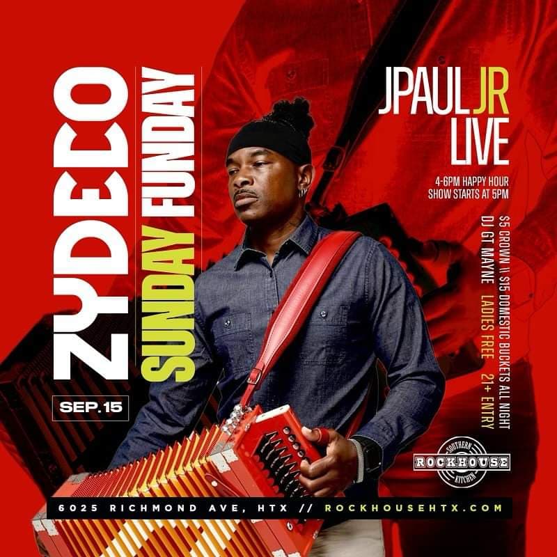 Zydeco Sunday @ Rockhouse — poster 1