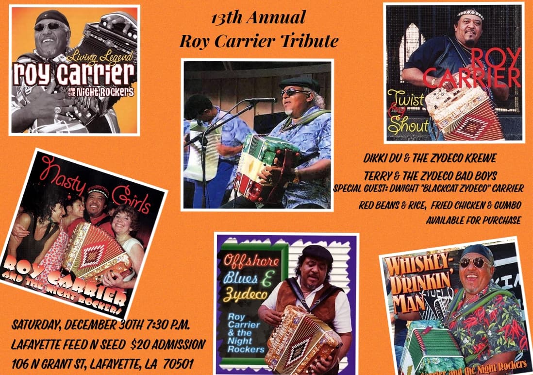 13th Annual Roy Carrier Tribute — poster 1