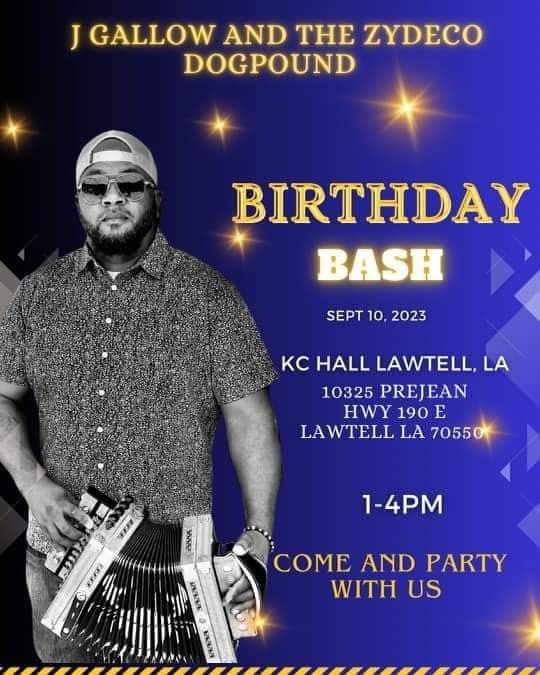 J Gallow's Birthday Bash — poster 1