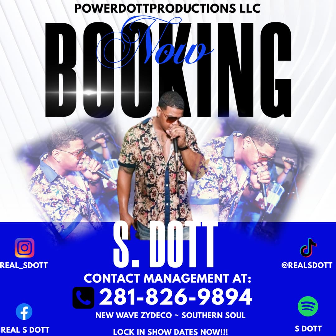 S-Dott BOOKING NOW!!! — poster 1