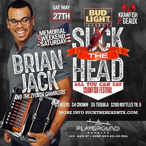 2023 Suck the Head - All you Can East Crawfish Festival — poster 1
