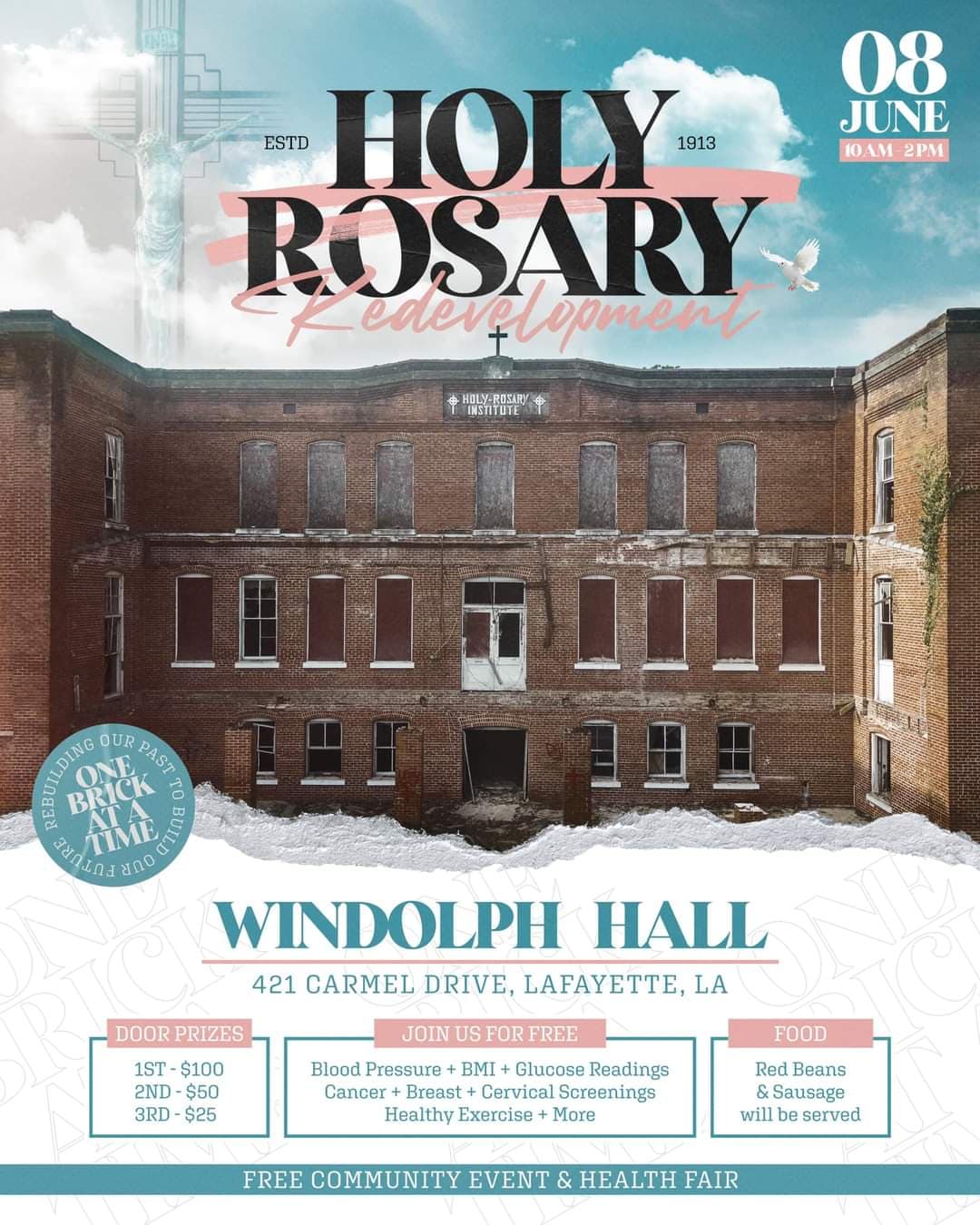 2024 Holy Rosary Redevelopment Health Fair — poster 1