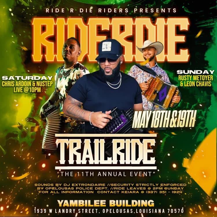 11th Annual Ride R Die Trailride — poster 1