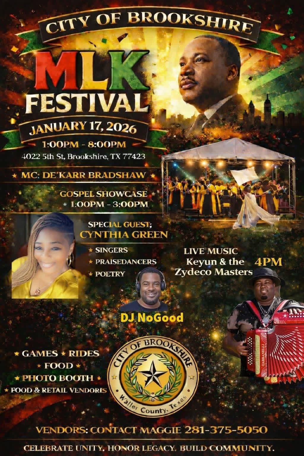 2026 Brookshire MLK Celeberation — poster 1