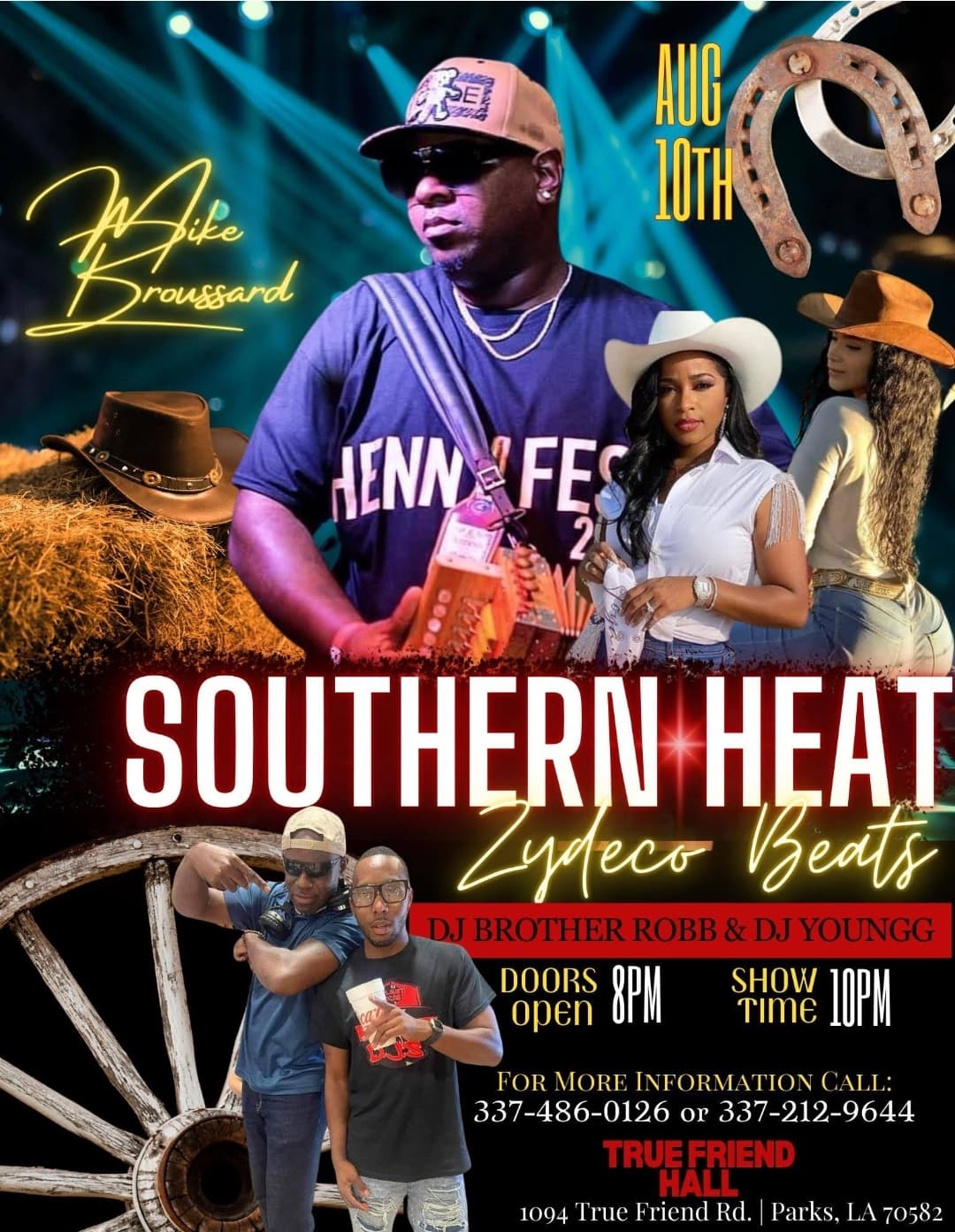 Southern  Heat Zydeco Beats — poster 1