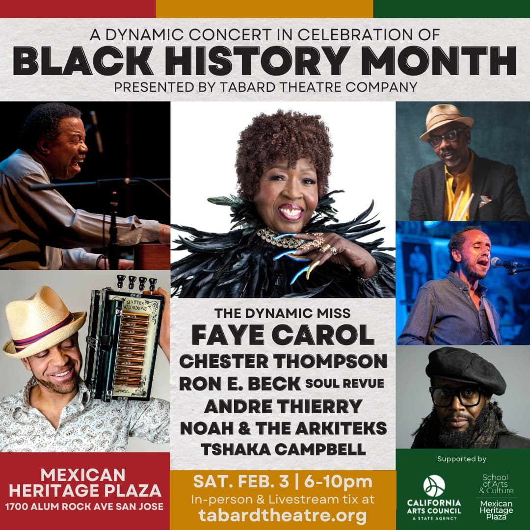 Tabard Theatre Presents: A Dynamic Concert in Celebration of Black History Month — poster 1