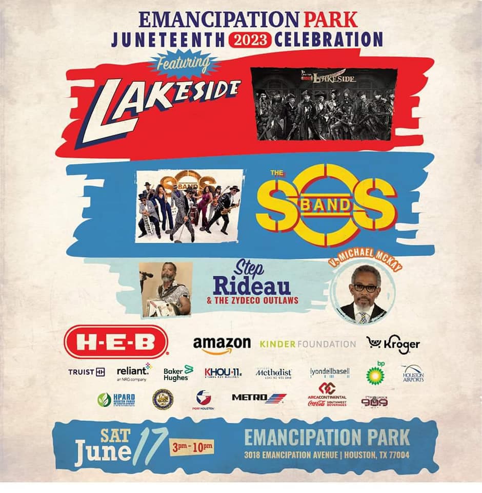 2023 Emancipation Park Juneteenth Celebration — poster 1
