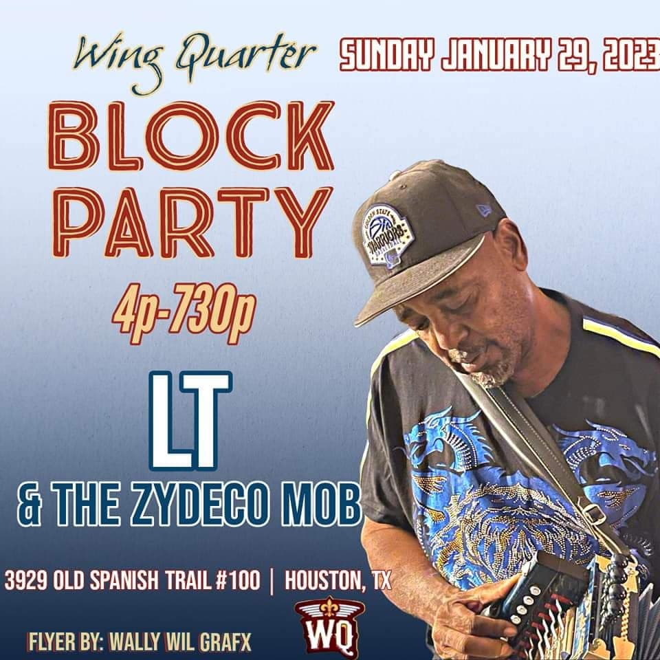 Zydeco Sundays @ Wing Quarter — poster 1