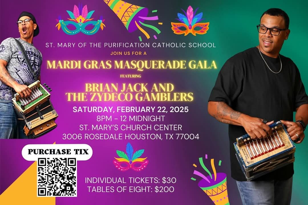 2025 St Mary's Mardi Gras Gala — poster 1