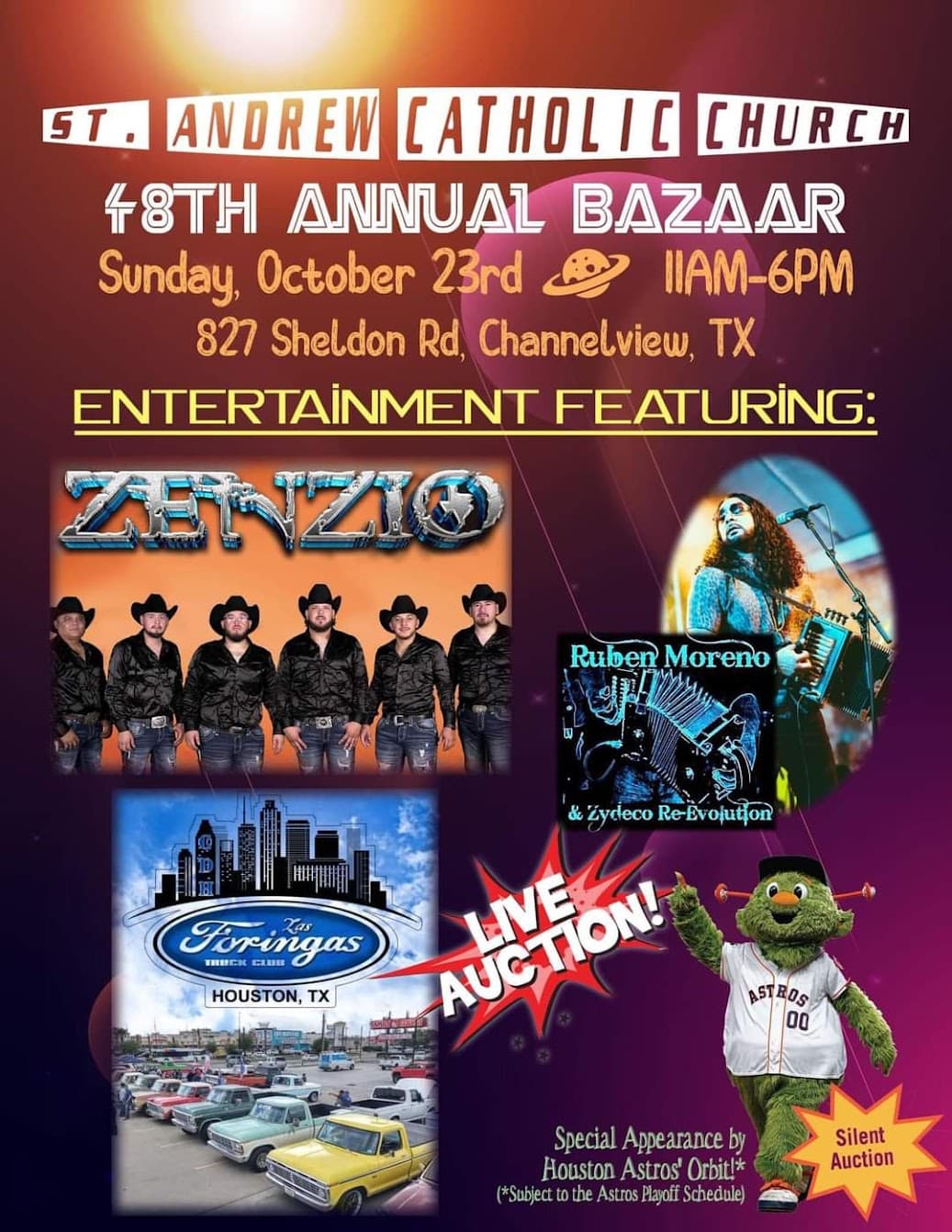 48th Annual St Andrew Catholic Church Bazaar — poster 1