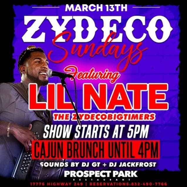 Zydeco Sundays @ Prospect Park (Willowbrook) — poster 1