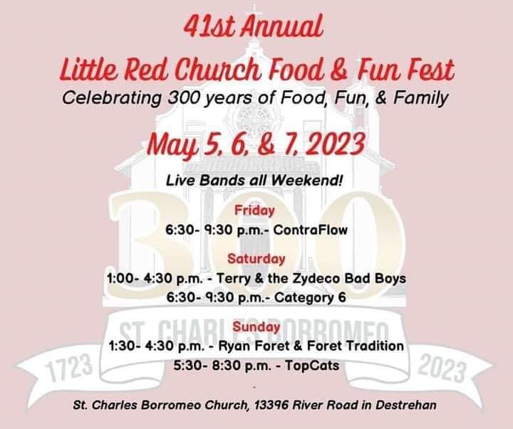 41st Annual Little Red Church Food & Fun — poster 1