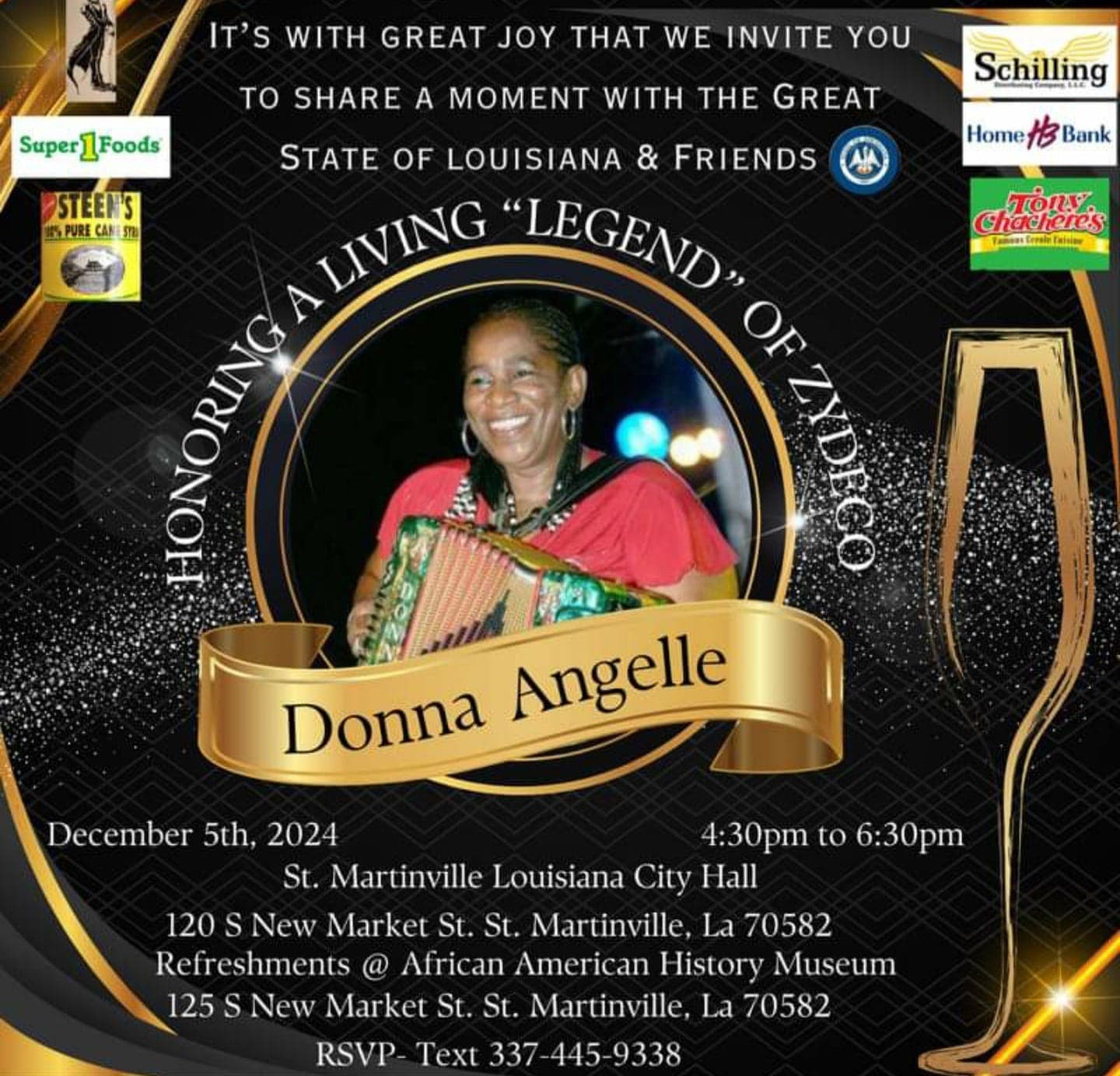 Donna Angelle "Honored As A Living Legend of Zydeco — poster 1