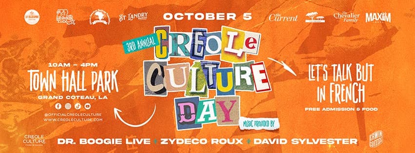 3rd Annual Creole Culture Day — poster 1