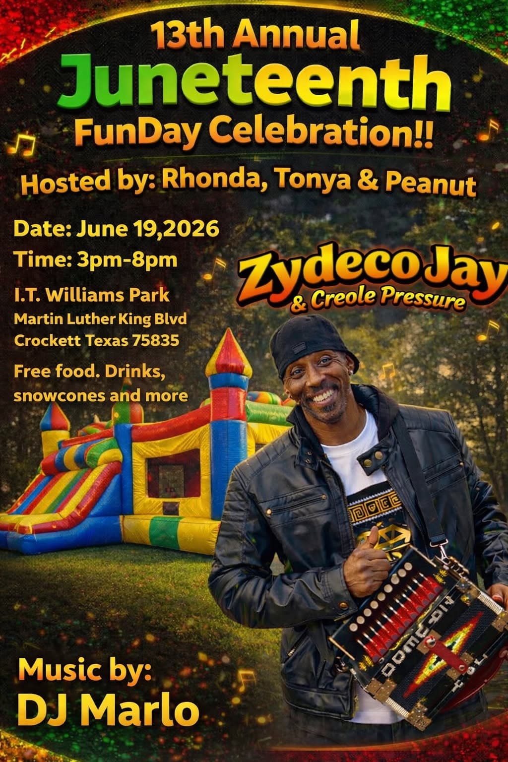 13th Annual Juneteenth Funday Celebration — poster 1
