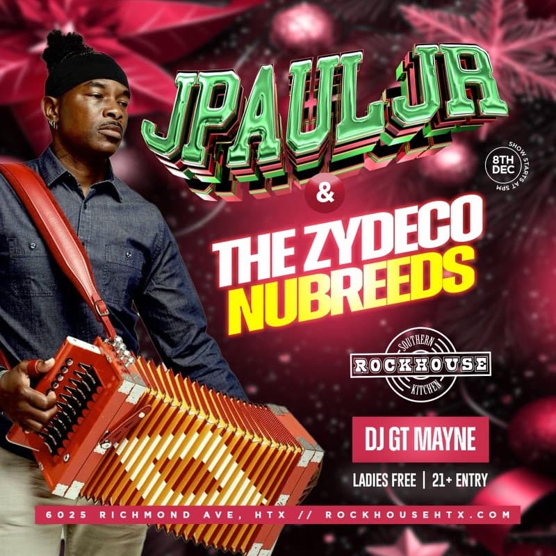 Rockhouse Presents: Zydeco Sunday Funday — poster 1