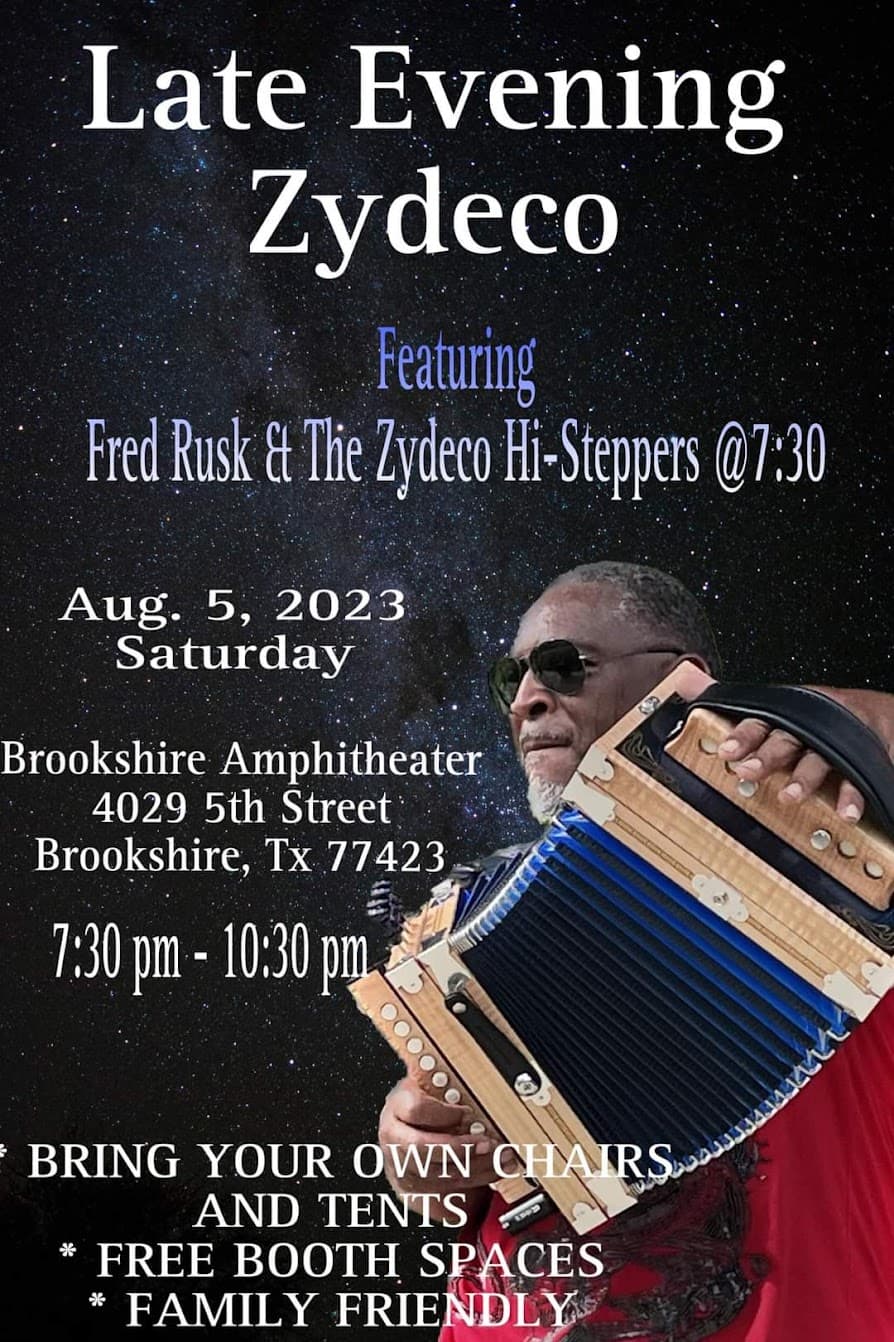 Late Night Zydeco with Fred Rusk & the Zydeco Hi Steppers — poster 1