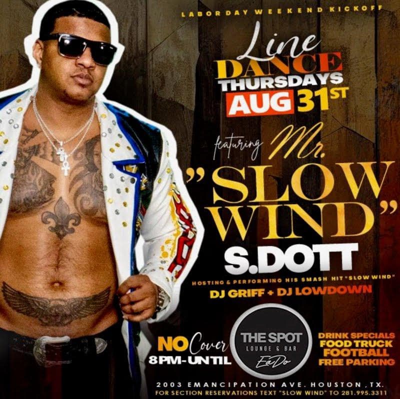 Line Dance Thursdays featuring S Dott — poster 1