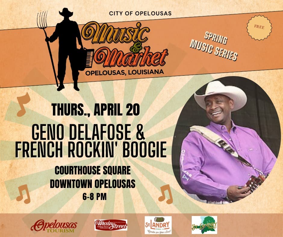 2023 Opelousas Spring Music and Market Series — poster 1
