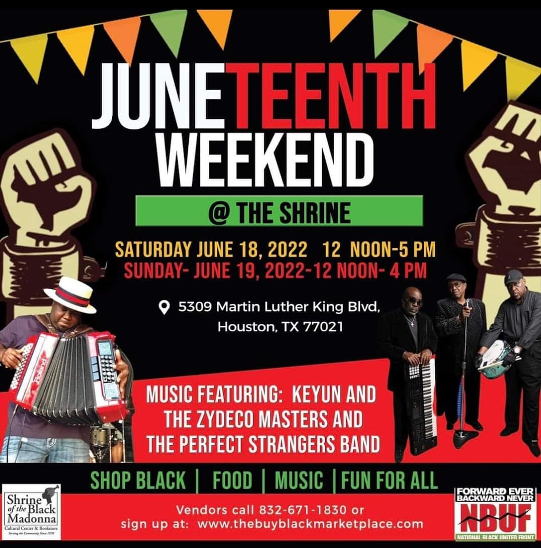 2022 Shrine Of The Black Madonna Juneteenth Celebration — poster 1