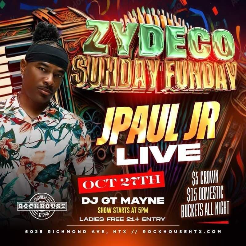 Rockhouse Presents: Zydeco Sunday Funday — poster 1