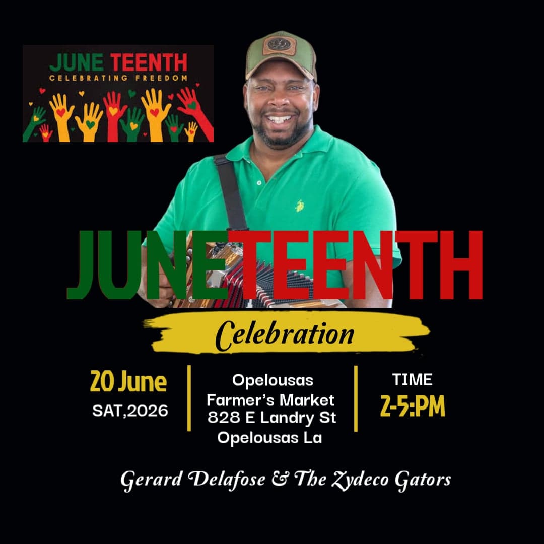 2026 Opelousas Juneteenth Folklife Celebration — poster 1