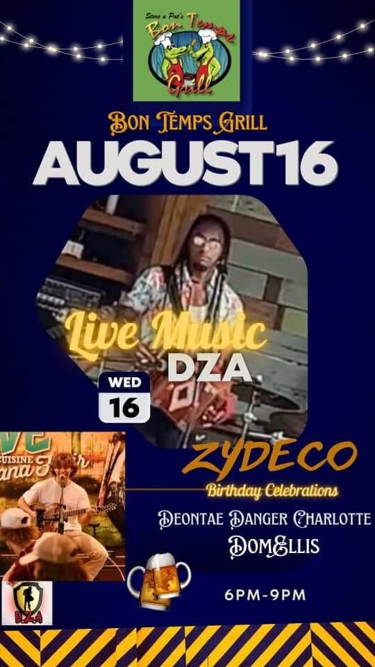 Danger & the Zydeco All Stars Birthday Celebration — poster 1