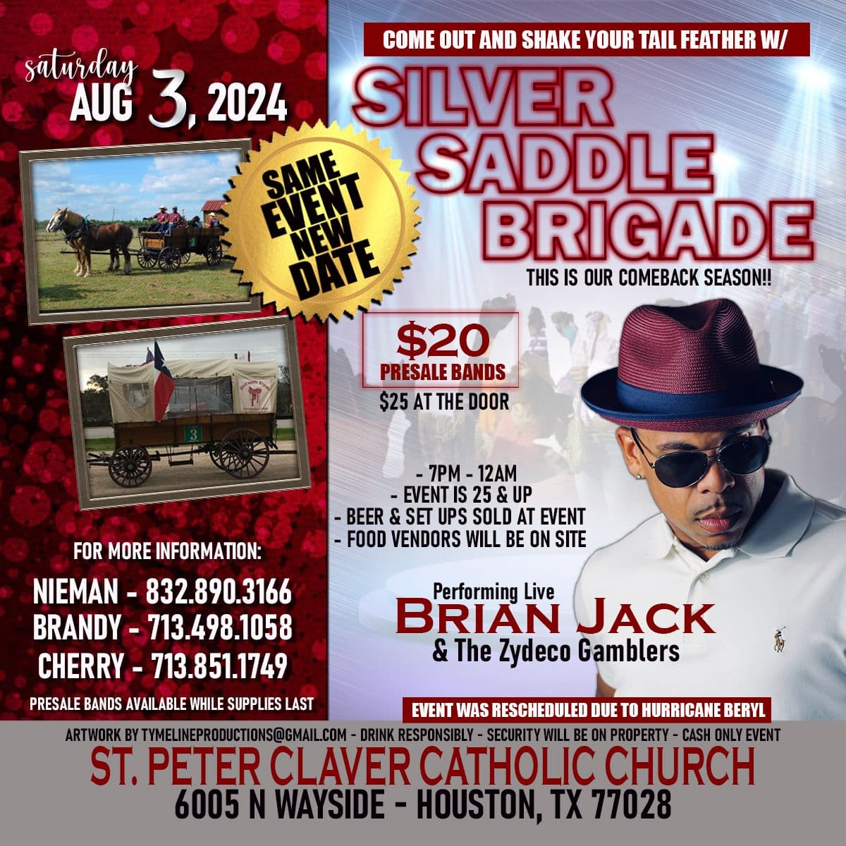 2024 Silver Saddle Brigade Annual Dance — poster 1