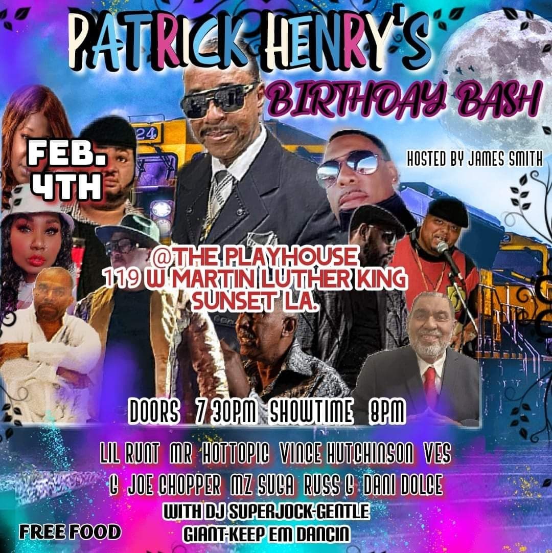 Patrick Henry's Birthday Bash — poster 1
