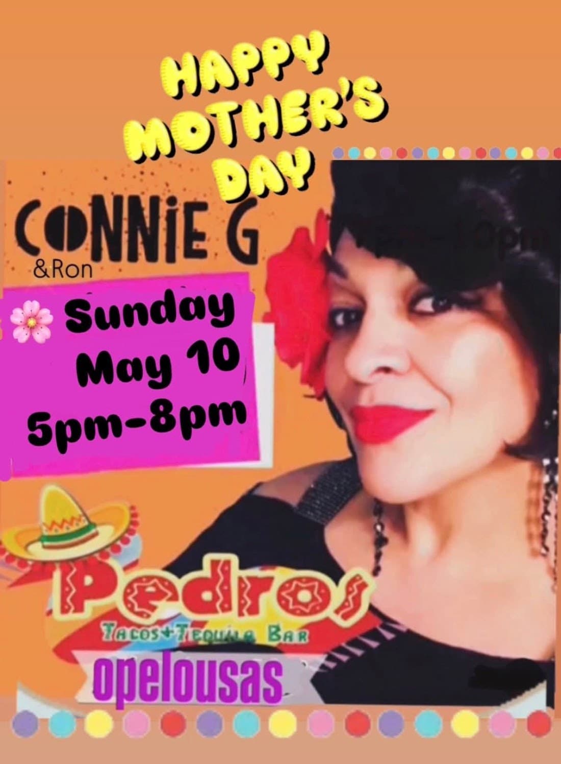 Connie G & Ron - LIVE @ Pedros (Opelousas) — poster 1