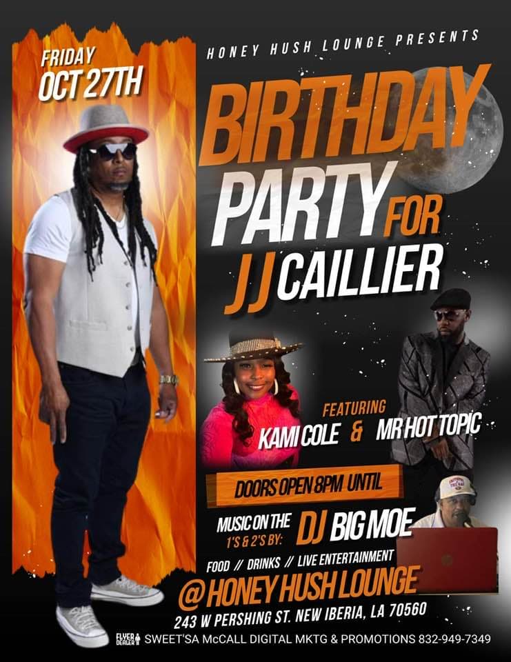 Birthday Party for JJ Caillier — poster 1