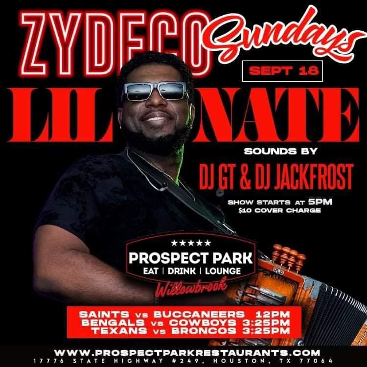 Zydeco Sundays @ Prospect Park (Willowbrook) — poster 1
