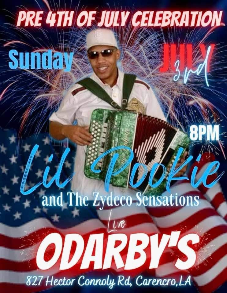 Pre 4th of July Celebration @ O'Darby's — poster 1