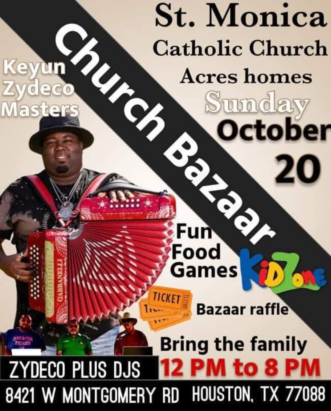 St Monica Catholic Church Bazaar — poster 1