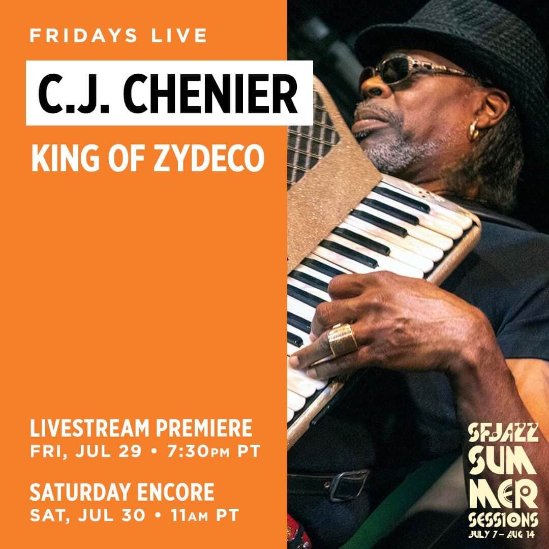 CJ Chenier - LIVE @ SF Jazz — poster 1