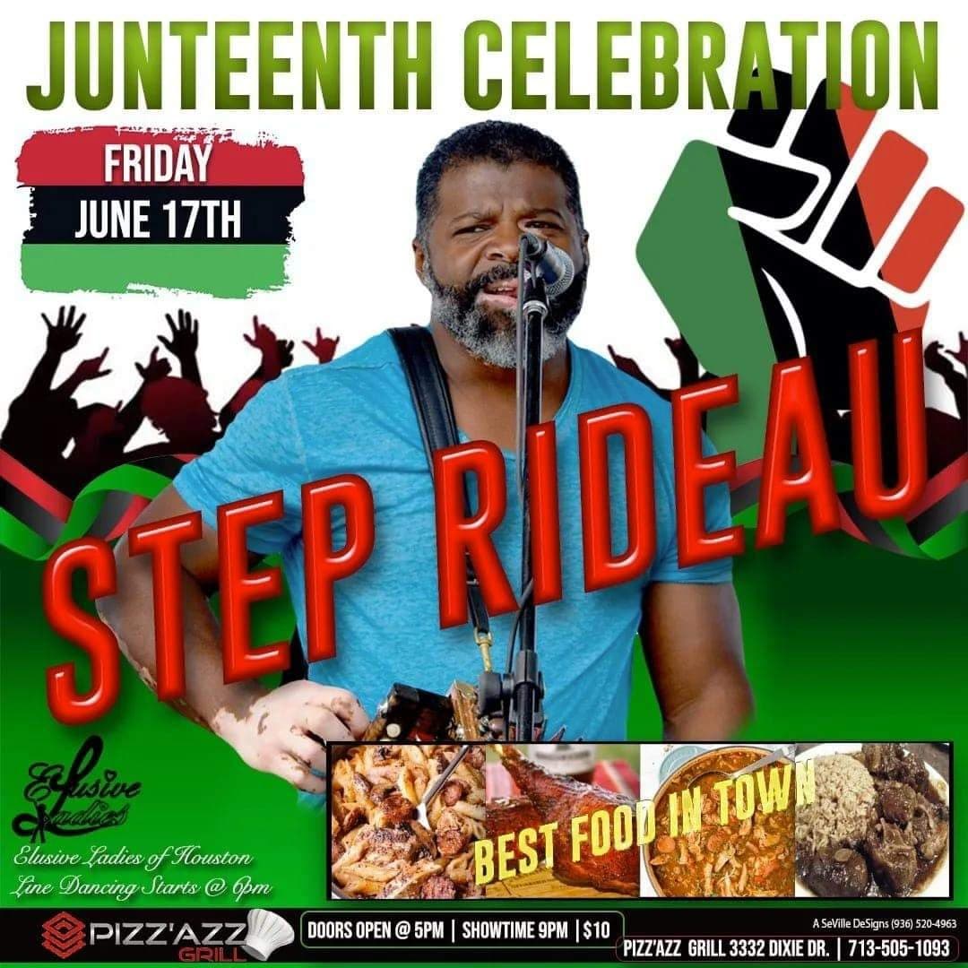 2022 Pizz'azz Grill Juneteenth Celebration — poster 1