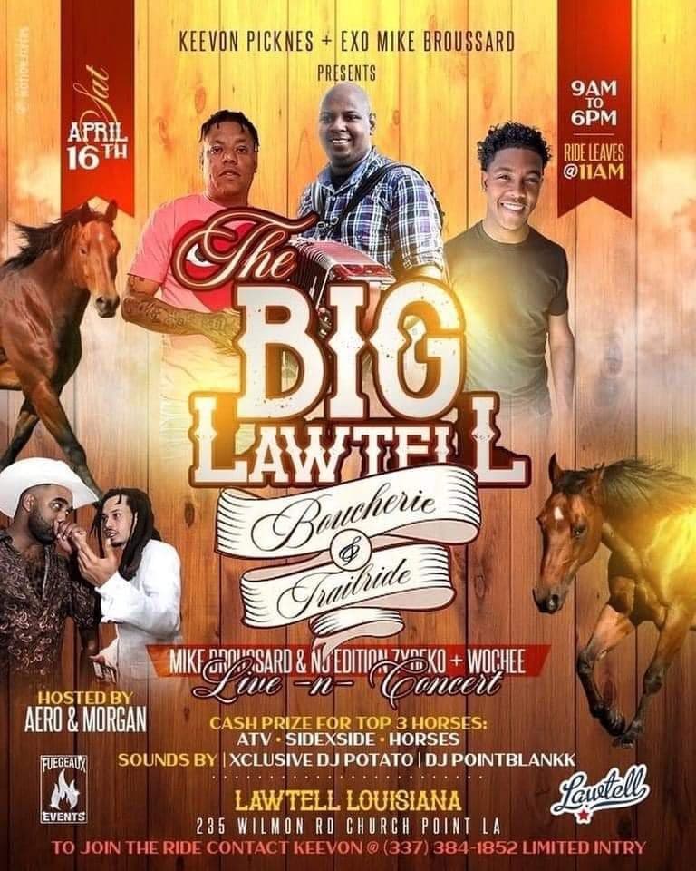 2022 Big Lawtell Boucherie & Trailride — poster 1