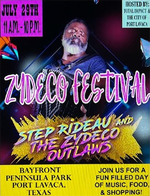 2023 Port Lavaca Zydeco Festival — poster 1