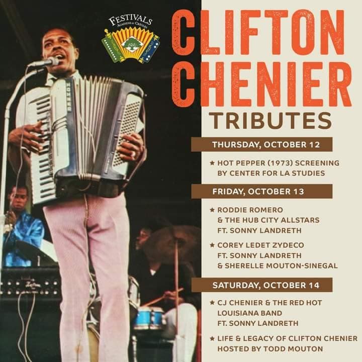 2023 Clifton Chenier Tribute @ Festival Acadiens Et Creole — poster 1
