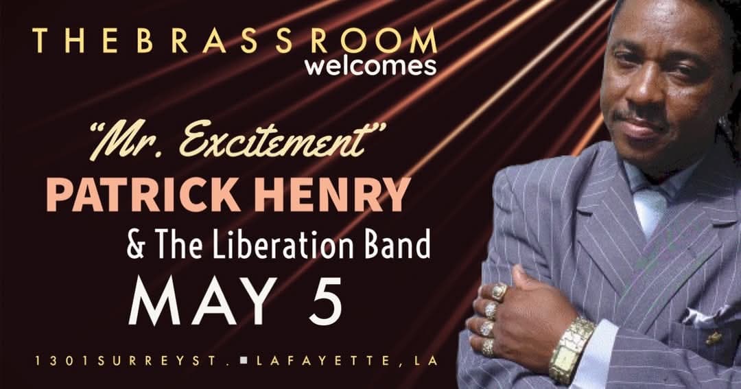 Brass Room Presents: Blue Monday featuring Patrick Henry — poster 1
