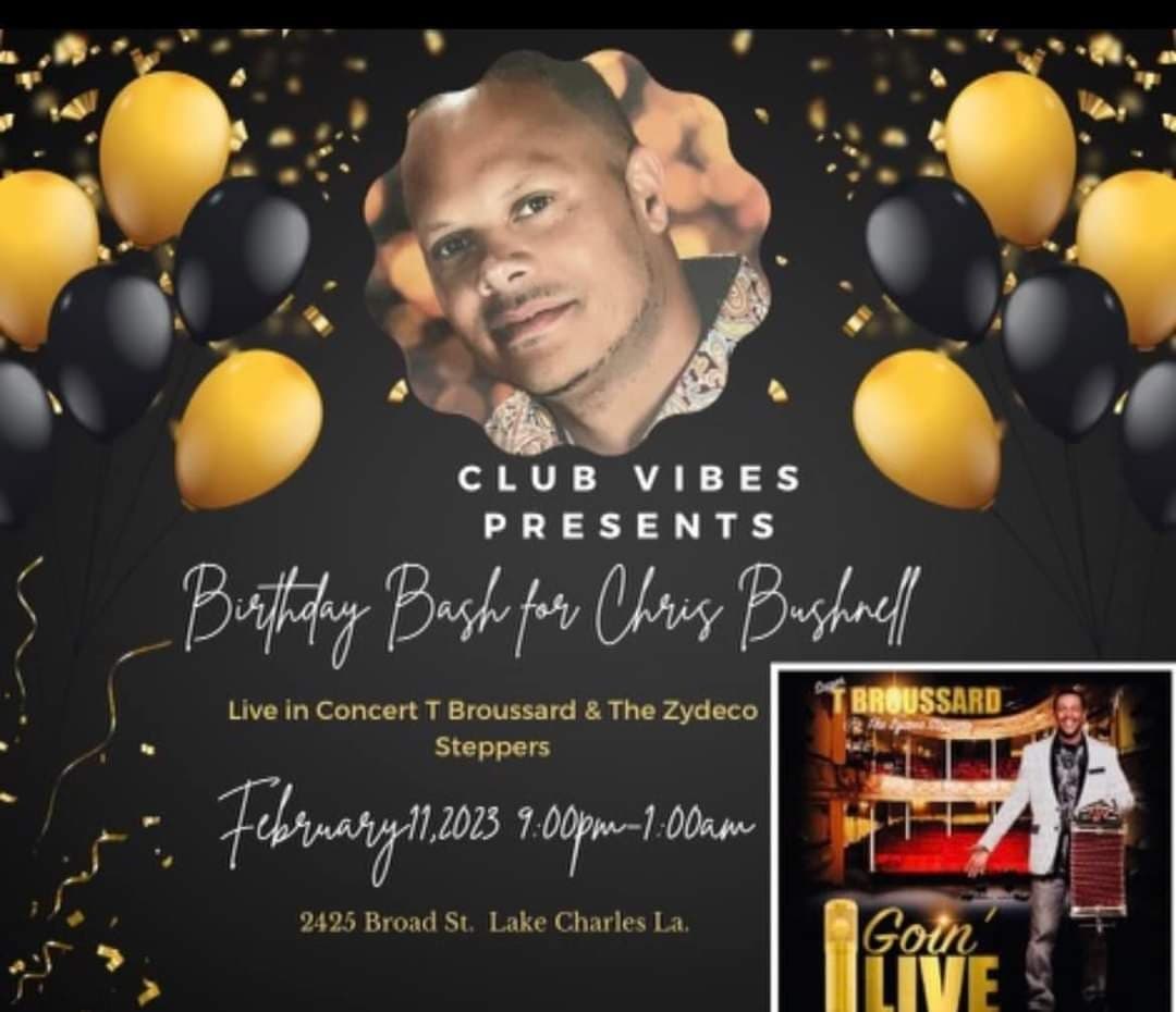 Birthday Bash for Chris Bushnell — poster 1