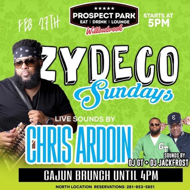 Zydeco Sundays @ Prospect Park (Willowbrook) — poster 1