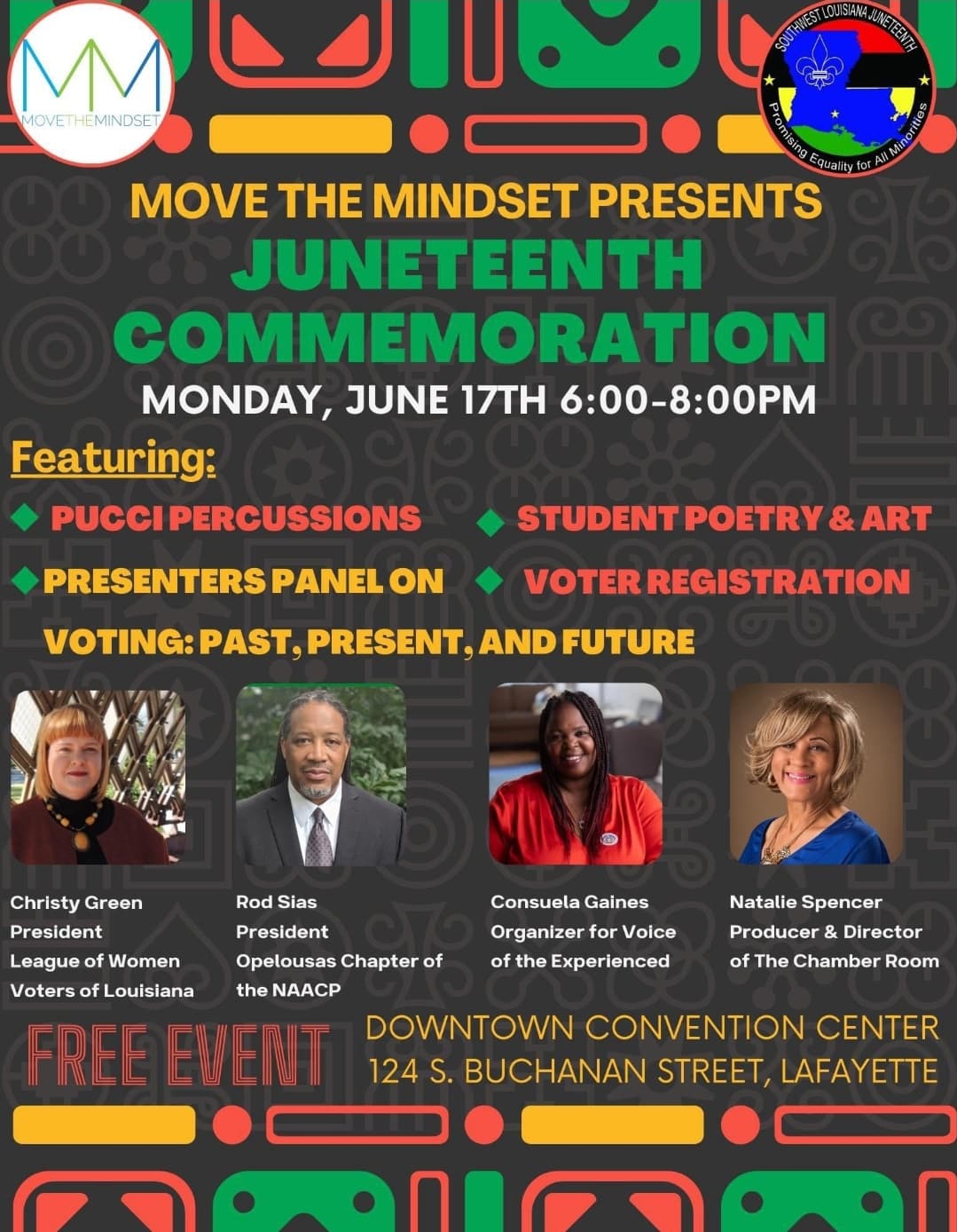 2024 Move The Mindset Juneteenth Celebration — poster 1