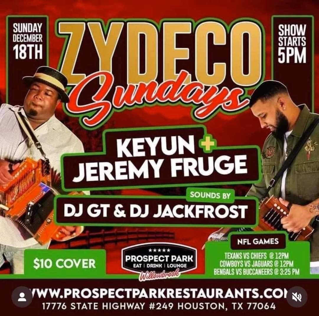 Zydeco Sundays @ Prospect Park (Willowbrook) — poster 1