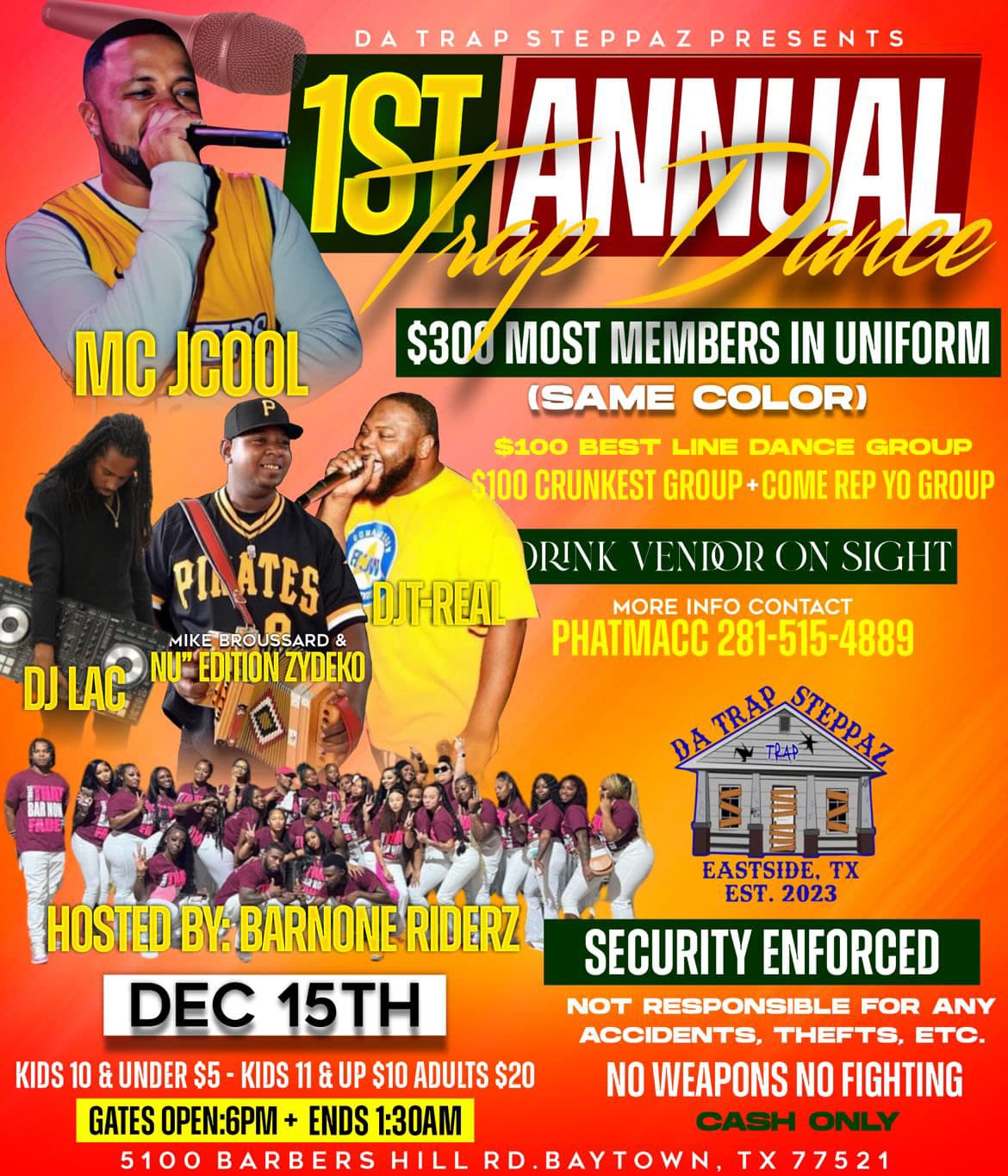 Da Trap Steppaz 1st Annual Trap Dance — poster 1
